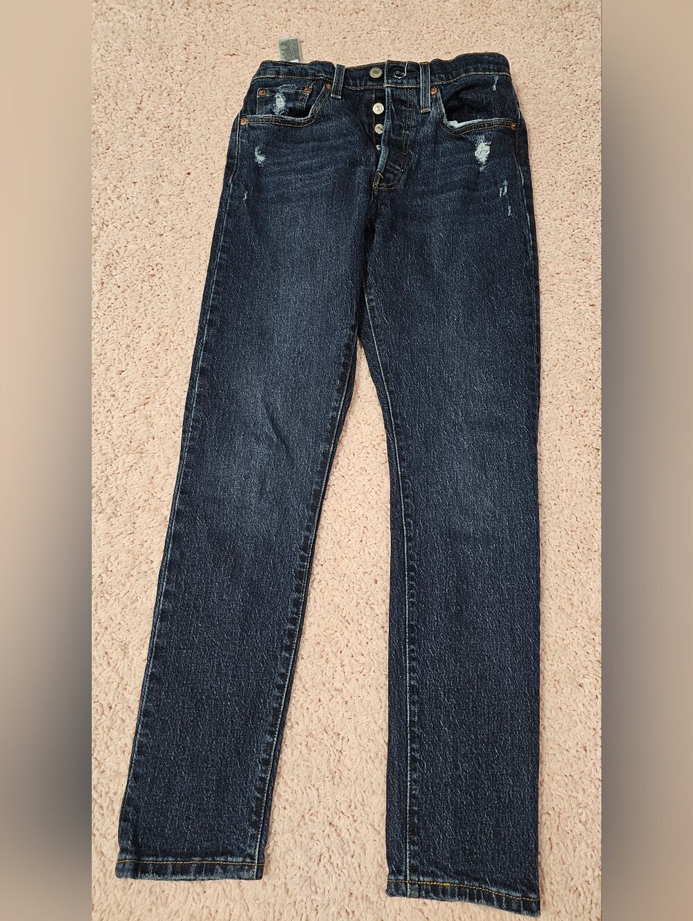 Levi's Dark Blue Women's Straight-Leg Jeans